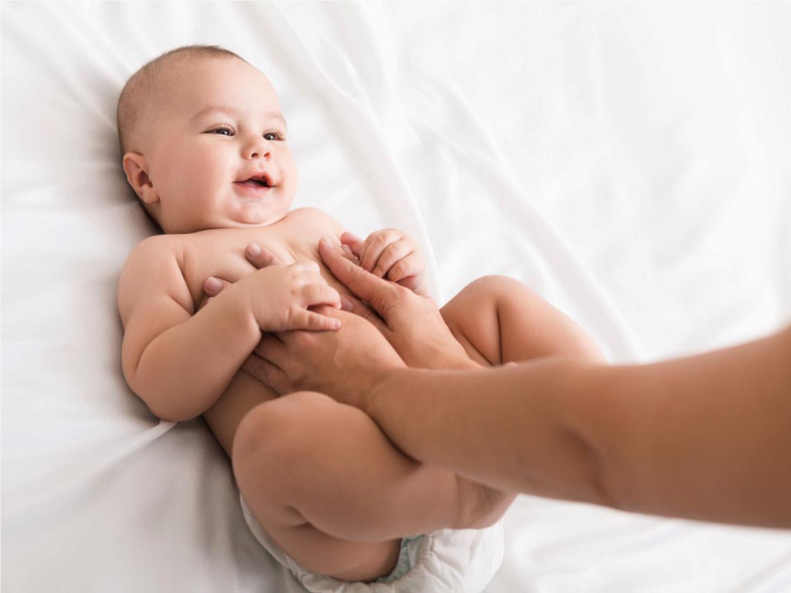 masajes para bebés