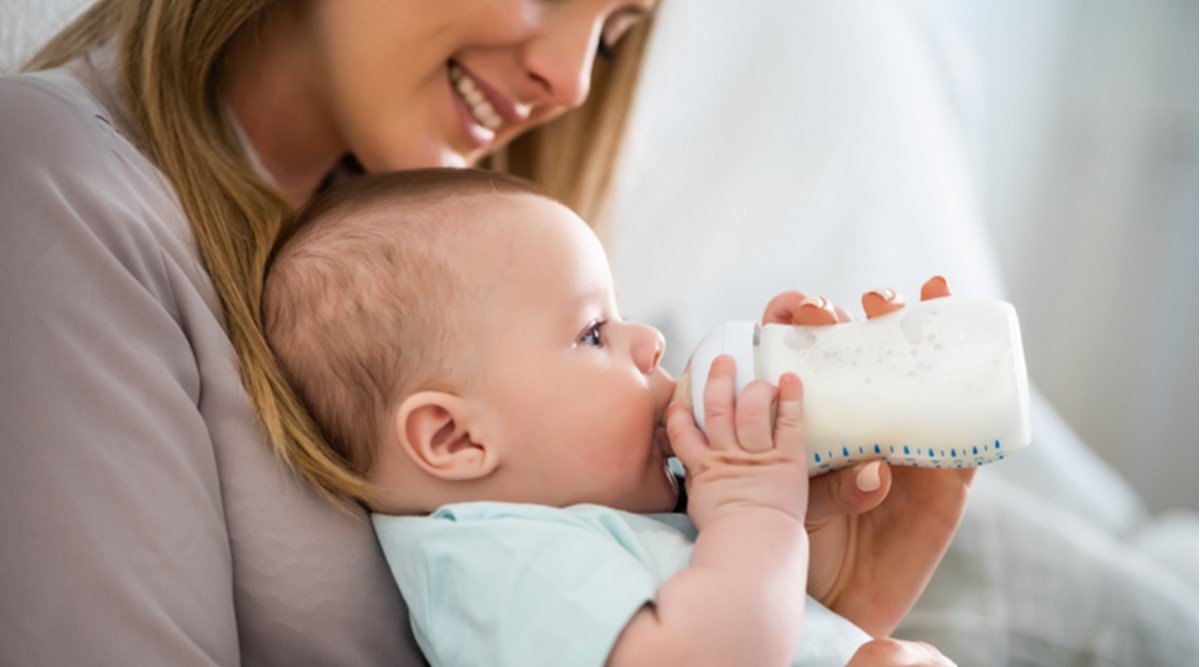 leche de soya para el bebé 